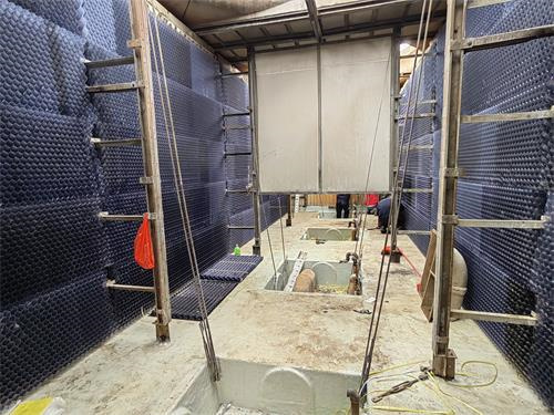 冷卻塔聲屏障降噪處理冷卻塔噪音問題,聲屏障降噪效果