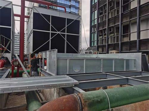 閉式冷卻塔噪音如何治理更好呢？,閉式冷卻塔內部結構