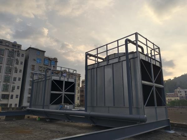 中央空調降噪治理方案,中央空調冷卻塔降噪
